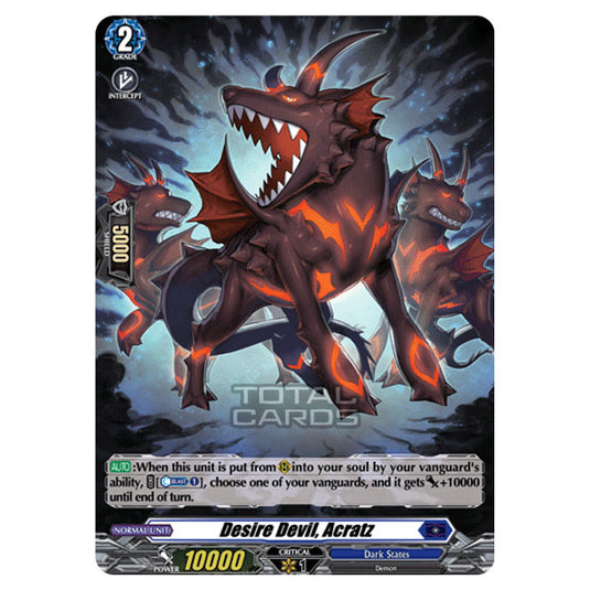 Cardfight!! Vanguard - BT-03 Advance of Intertwined Stars - Desire Devil, Acratz (H) D-BT03/H16