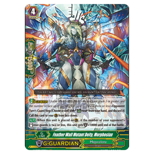 Cardfight!! Vanguard - V-SS09 - Revival Selection - Feather Wall Mutant Deity, Morphosian (RRR) V-SS09/150EN