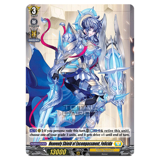 Cardfight!! Vanguard - BT-03 Advance of Intertwined Stars - Heavenly Shield of Encompassment, Felicida (H) D-BT03/H37