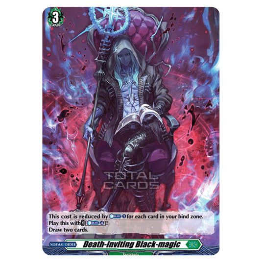 Cardfight!! Vanguard - BT-03 Advance of Intertwined Stars - Death-inviting Black-magic (H) D-BT03/H43