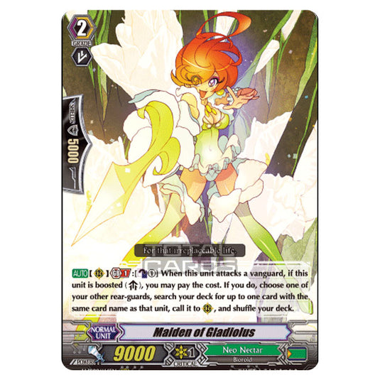 Cardfight!! Vanguard - V-SS09 - Revival Selection - Maiden of Gladiolus (RRR) V-SS09/166EN