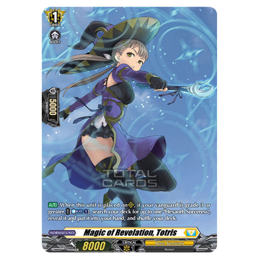 Cardfight!! Vanguard - BT-03 Advance of Intertwined Stars - Magic of Revelation, Totris (SP) D-BT03/SP22