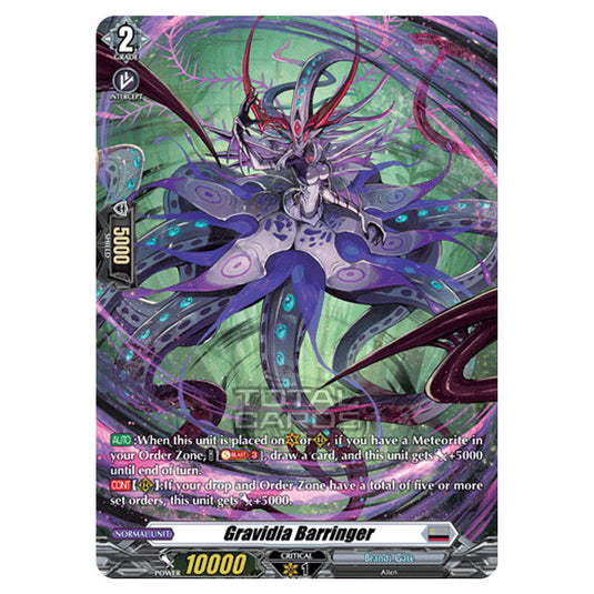 Cardfight!! Vanguard - BT-03 Advance of Intertwined Stars - Gravidia Barringer (SP) D-BT03/SP27