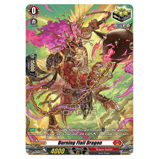 Cardfight!! Vanguard - BT-03 Advance of Intertwined Stars - Burning Flail Dragon (SP) D-BT03/SP36