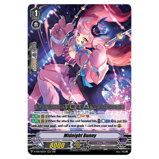 Cardfight!! Vanguard - D-VS01 - Clan Collection Vol.1 - Midnight Bunny (RRR) D-VS01/063