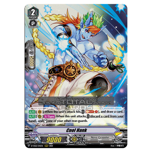 Cardfight!! Vanguard - D-VS02 - Clan Collection Vol.2 - Cool Hank (RRR) D-VS02/041