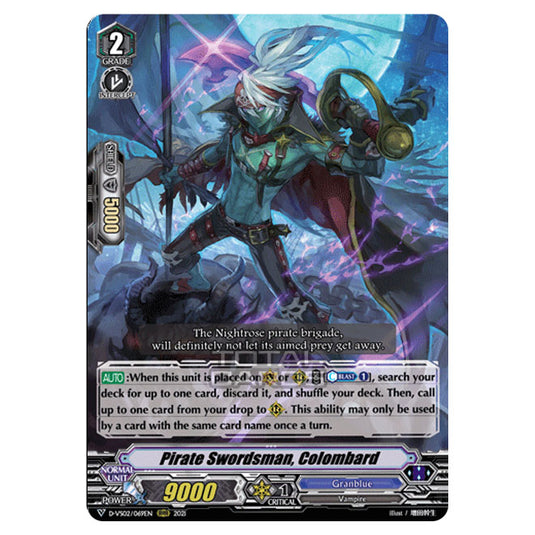 Cardfight!! Vanguard - D-VS02 - Clan Collection Vol.2 - Pirate Swordsman, Colombard (RRR) D-VS02/069