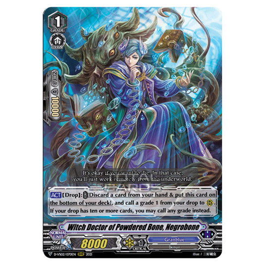 Cardfight!! Vanguard - D-VS02 - Clan Collection Vol.2 - Witch Doctor of Powdered Bone, Negrobone (RRR) D-VS02/070