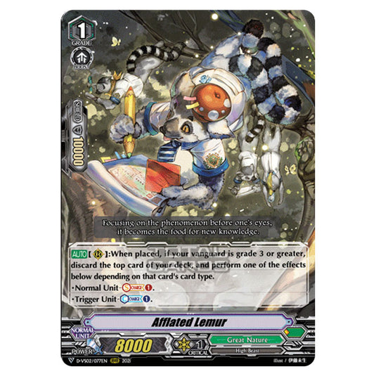 Cardfight!! Vanguard - D-VS02 - Clan Collection Vol.2 - Afflated Lemur (RRR) D-VS02/077