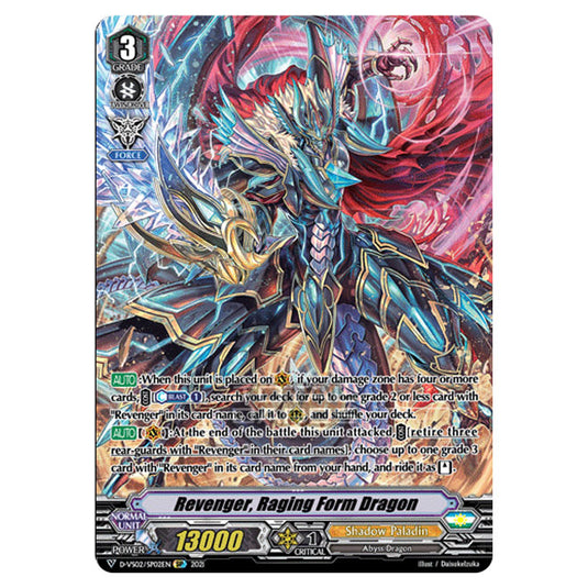 Cardfight!! Vanguard - D-VS02 - Clan Collection Vol.2 - Revenger, Raging Form Dragon (SP) D-VS02/SP02EN