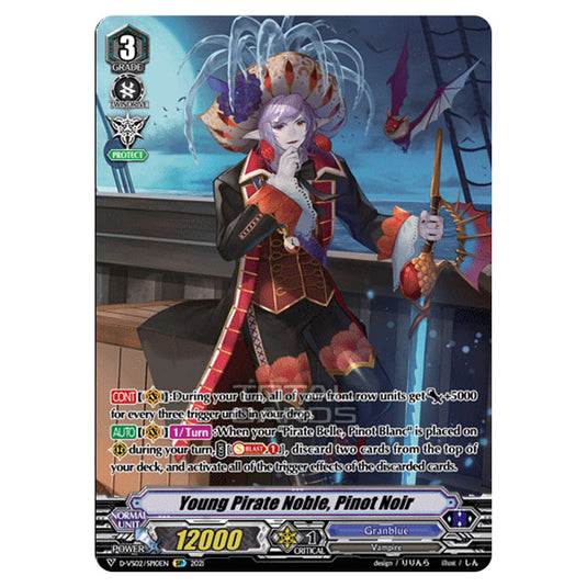 Cardfight!! Vanguard - D-VS02 - Clan Collection Vol.2 - Young Pirate Noble, Pinot Noir (SP) D-VS02/SP10EN