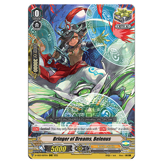 Cardfight!! Vanguard - D-VS03 - Clan Collection Vol.3 - Bringer of Dreams, Belenus (RRR) D-VS03/007