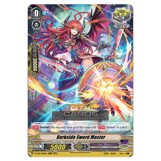 Cardfight!! Vanguard - D-VS03 - Clan Collection Vol.3 - Darkside Sword Master (RRR) D-VS03/063