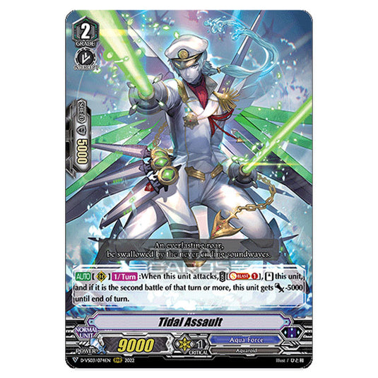 Cardfight!! Vanguard - D-VS03 - Clan Collection Vol.3 - Tidal Assault (RRR) D-VS03/074