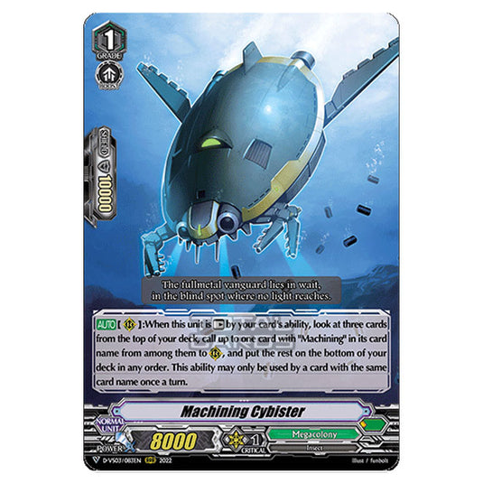 Cardfight!! Vanguard - D-VS03 - Clan Collection Vol.3 - Machining Cybister (RRR) D-VS03/083
