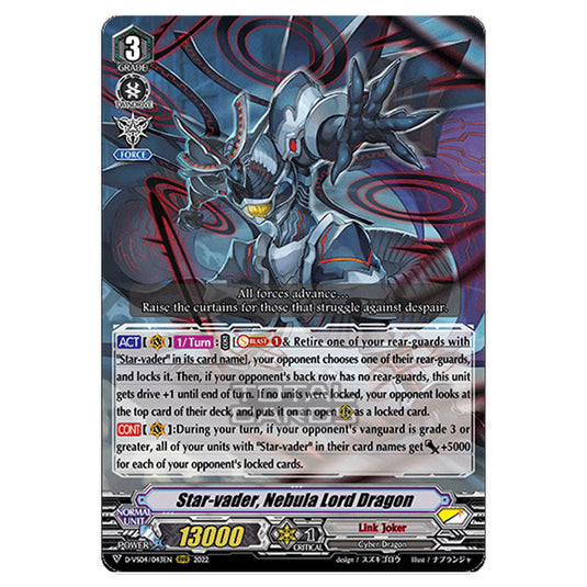 Cardfight!! Vanguard - D-VS04 - Clan Collection Vol.4 - Star-vader, Nebula Lord Dragon (RRR) D-VS04/043