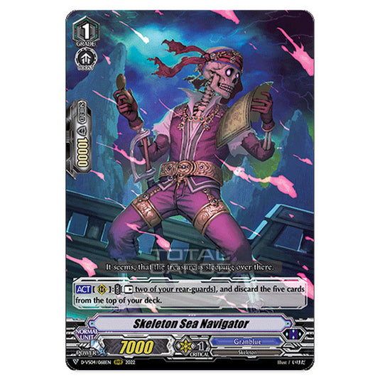Cardfight!! Vanguard - D-VS04 - Clan Collection Vol.4 - Skeleton Sea Navigator (RRR) D-VS04/068