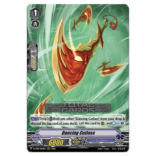 Cardfight!! Vanguard - D-VS04 - Clan Collection Vol.4 - Dancing Cutlass (RRR) D-VS04/069