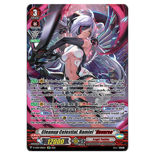 Cardfight!! Vanguard - D-VS04 - Clan Collection Vol.4 - Cleanup Celestial, Ramiel "Reverse" (SP) D-VS04/SP01EN
