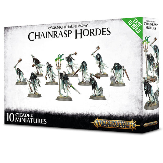 Warhammer Age Of Sigmar - Nighthaunt - Easy to Build Chainrasp Hordes