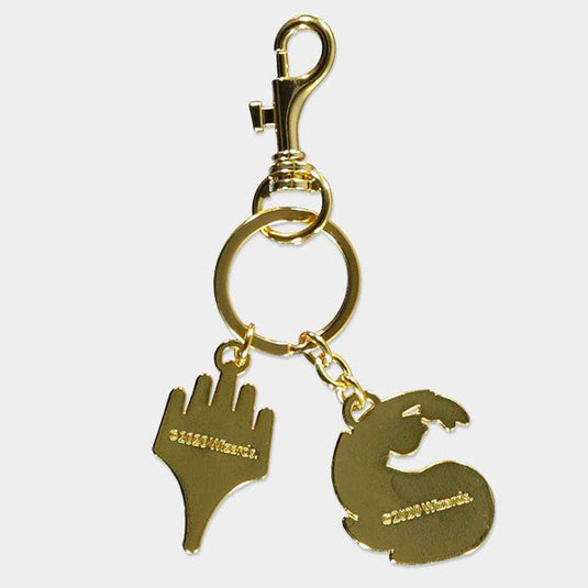 Magic The Gathering - Red Mana Metal Keychain