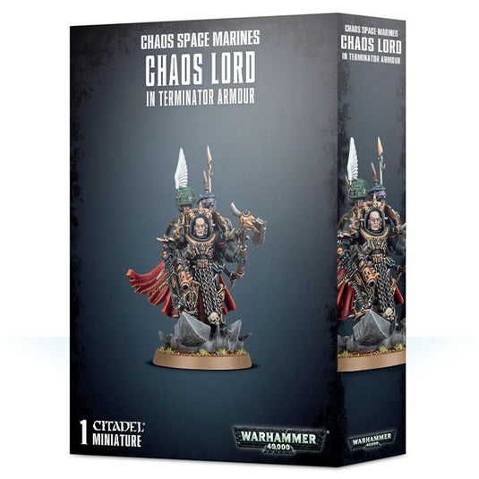 Warhammer 40,000 - Chaos Space Marines - Chaos Lord in Terminator Armour