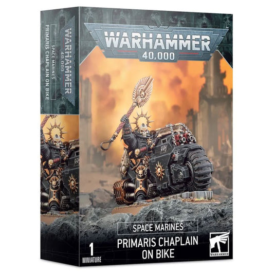 Warhammer 40,000 - Space Marines - Primaris Chaplain on Bike