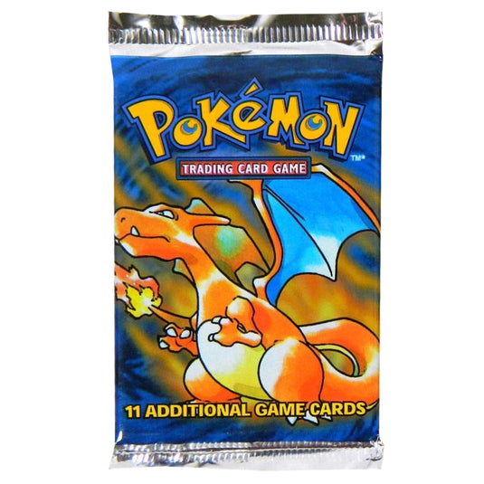 Pokemon - Base Set Booster Pack Charizard Artwork