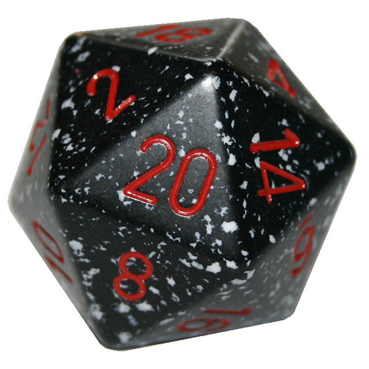 Chessex - Speckled 34mm - 20-Sided Dice - Space