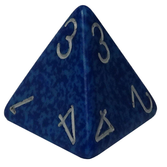 Chessex - Speckled 16mm D4 - Water