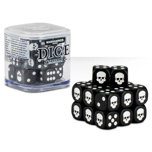 Citadel - 12mm Dice Set - Black