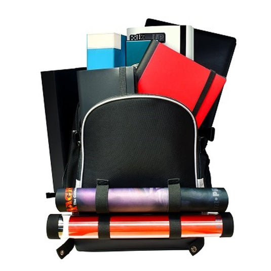 Ultra Pro - Citadel Backpack - Black with Silver Trim