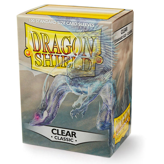 Dragon Shield - Standard Classic Sleeves - Clear - (100 Sleeves)