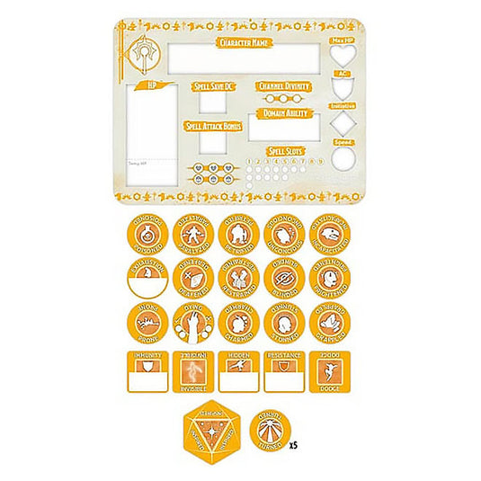 Dungeons & Dragons - Cleric Token Set