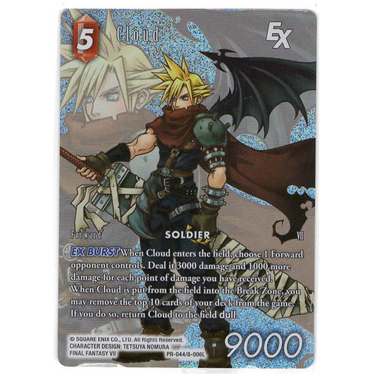Final Fantasy - Opus 8 - Cloud EX Promo - (PR-044/8-006L)