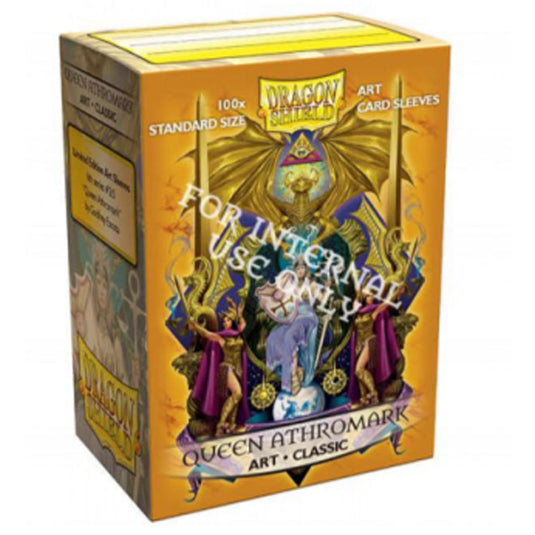 Dragon Shield - Classic Art Sleeves - Queen Athromark - Coat-of-Arms (100 Sleeves)