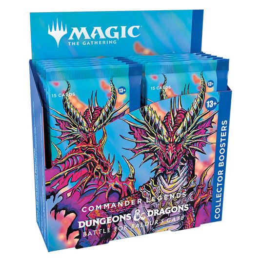 Magic the Gathering - Commander Legends - Battle For Baldur's Gate - Collector Booster Box (12 Packs)