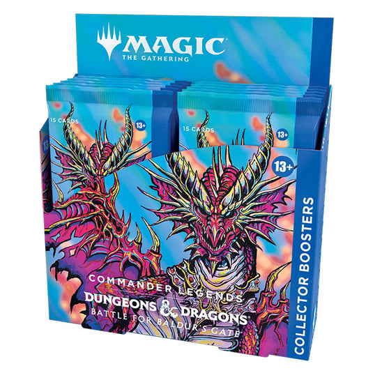 Magic the Gathering - Commander Legends - Battle For Baldur's Gate - Collector Booster Box (12 Packs)