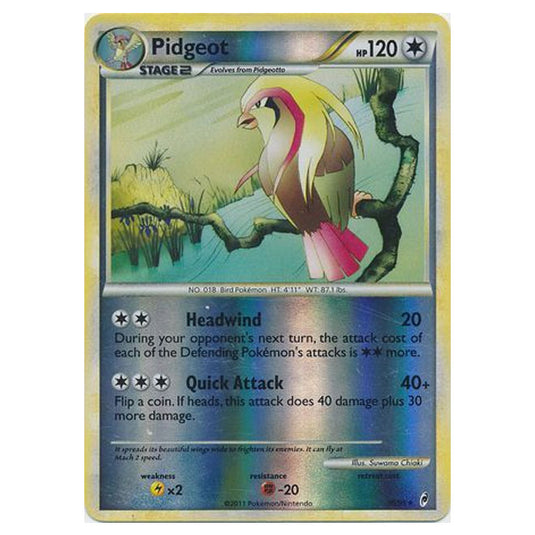 Pokemon - Call of Legends - (Reverse Holo) - Pidgeot 30/95