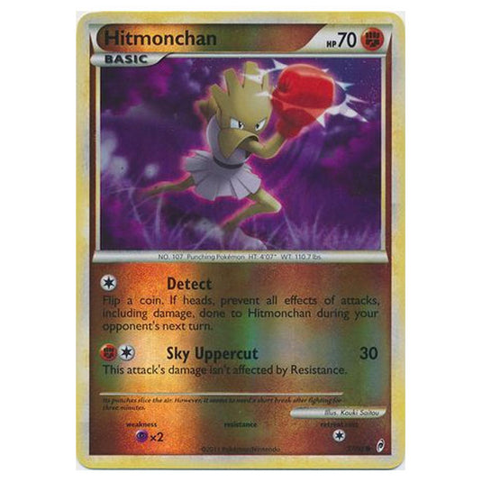 Pokemon - Call of Legends - (Reverse Holo) - Hitmonchan 57/95