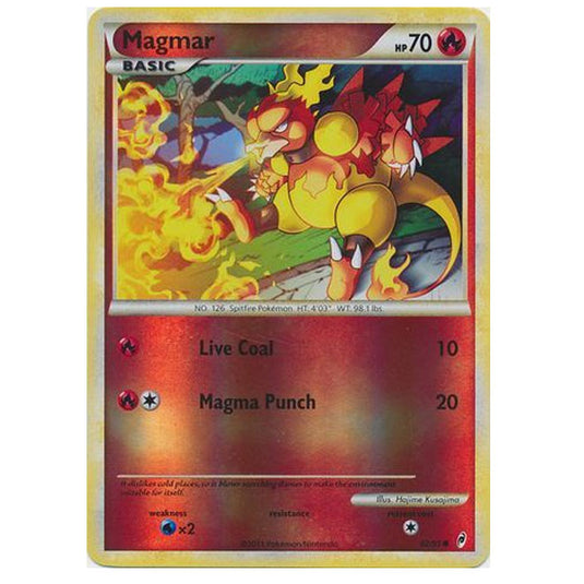 Pokemon - Call of Legends - (Reverse Holo) - Magmar 62/95