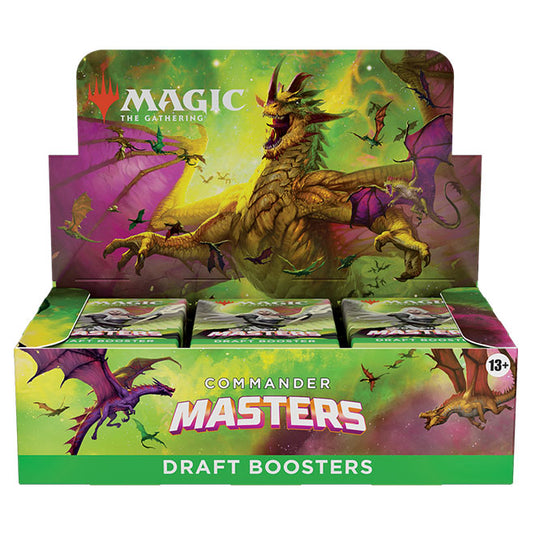Magic the Gathering - Commander Masters - Draft Booster Box (24 Packs)
