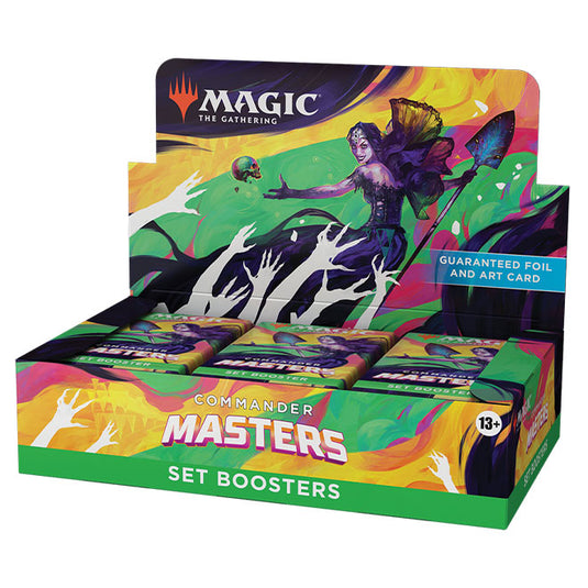 Magic the Gathering - Commander Masters - Set Booster Box (24 Packs)