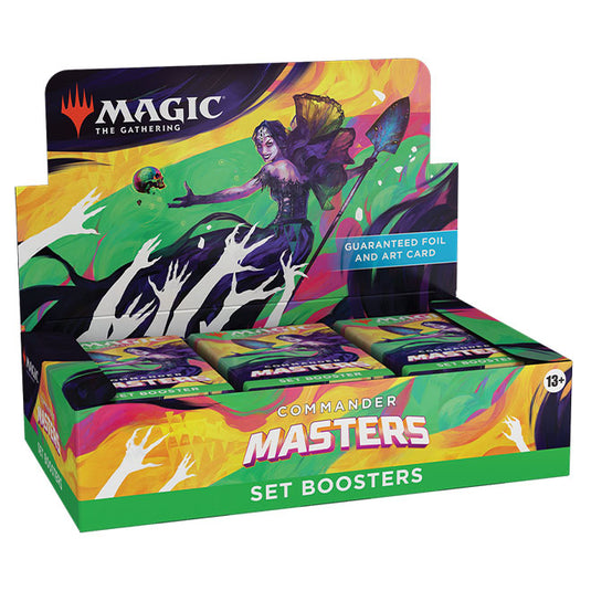 Magic the Gathering - Commander Masters - Set Booster Box (24 Packs)