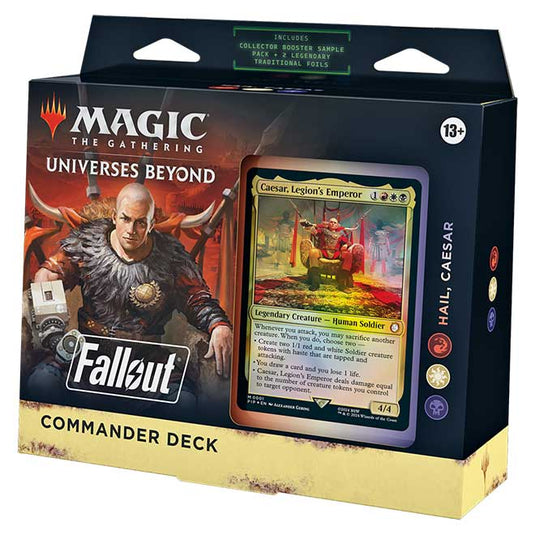 Magic the Gathering - Universes Beyond - Fallout - Commander Deck - Hail, Caesar