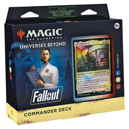 Magic the Gathering - Universes Beyond - Fallout - Commander Deck - Science!