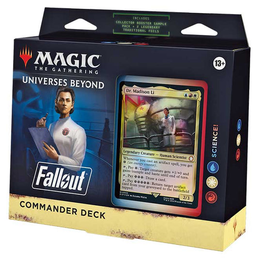 Magic the Gathering - Universes Beyond - Fallout - Commander Deck - Science!