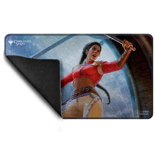 Ultra Pro - Magic The Gathering - Commander Series - Release 3 - Enemy Color - Sisay - Holofoil Playmat