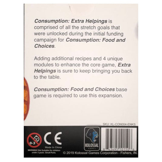 Consumption - Extra Helpings