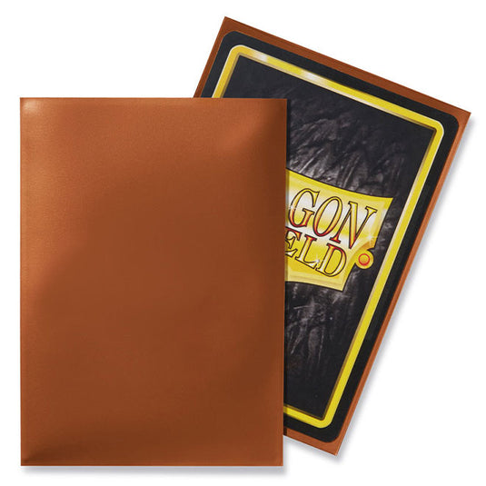 Dragon Shield - Standard Classic Sleeves - Copper - (100 Sleeves)